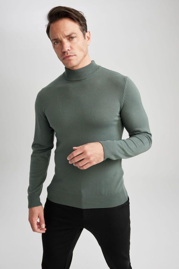 DEFACTO DEFACTO Slim Fit Turtleneck Sweater