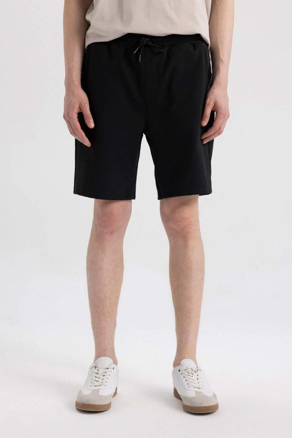 DEFACTO DEFACTO Slim Fit Zipper Pocket Shorts