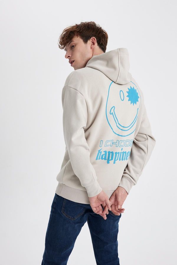 DEFACTO DEFACTO SmileyWorld Oversize Fit Hooded Sweatshirt