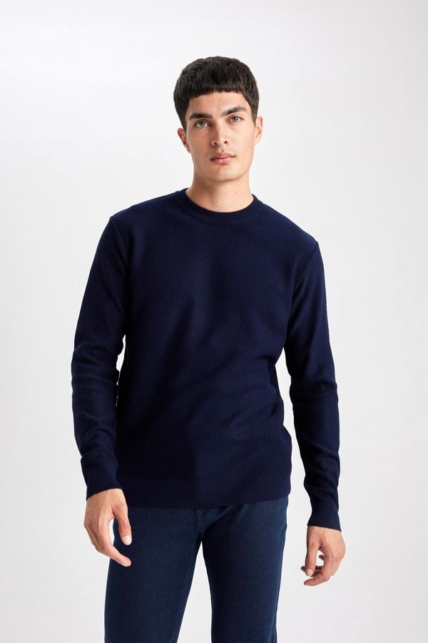 DEFACTO DEFACTO Standard Fit Crew Neck Knitwear Sweater