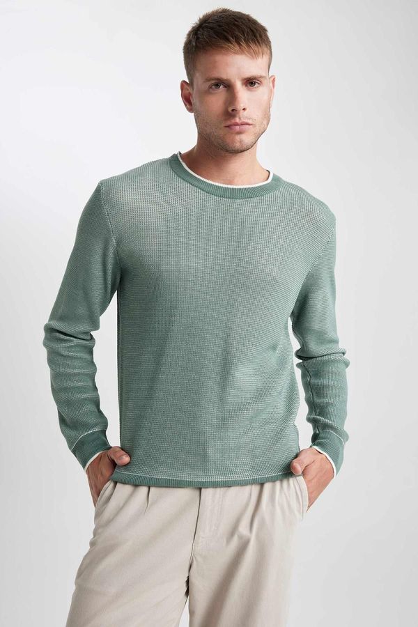 DEFACTO DEFACTO Standard Fit Crew Neck Sweater