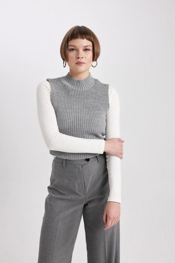 DEFACTO DEFACTO Turtleneck Thessaloniki Fabric Sweater