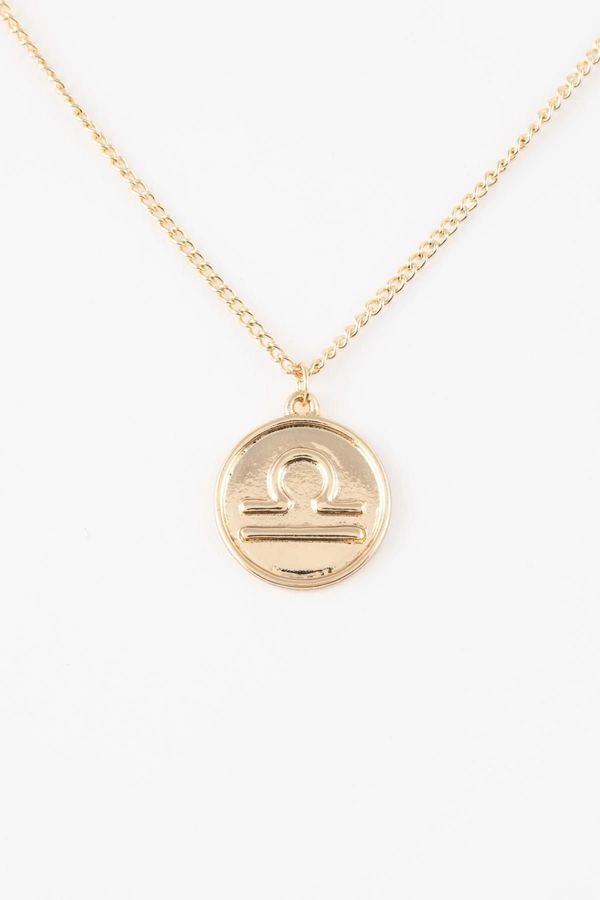 DEFACTO DEFACTO Women Libra Gold Necklace