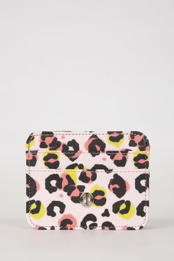 DEFACTO DEFACTO Women&#39;s Printed Faux Leather Wallet