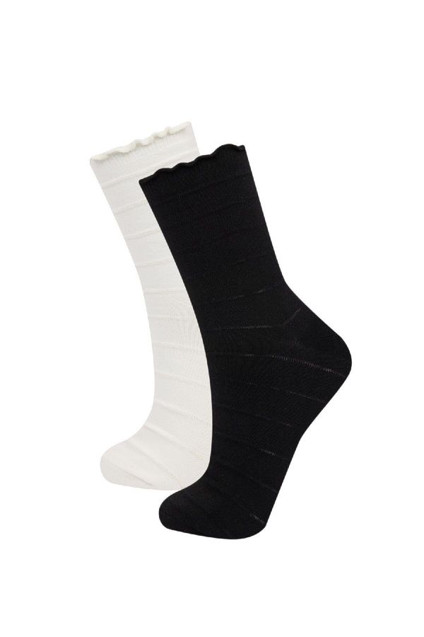 DEFACTO DEFACTO Women's 2-Pack Cotton Long Socks