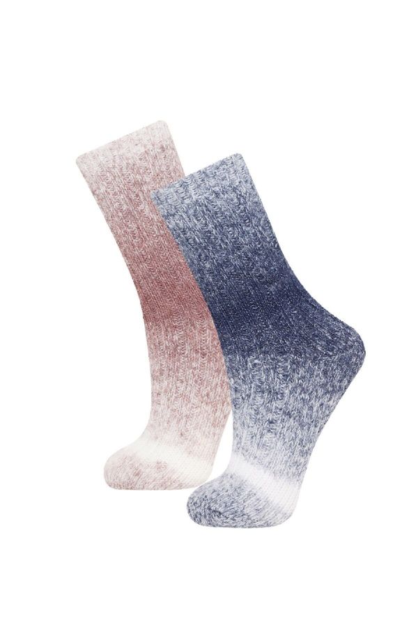 DEFACTO DEFACTO Women's 2-Piece Winter Socks