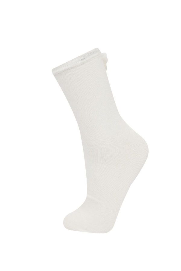 DEFACTO DEFACTO Women's 3D Cotton Long Socks