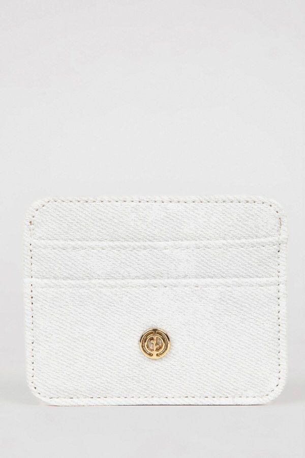 DEFACTO DEFACTO Women's Faux Leather Card Holder