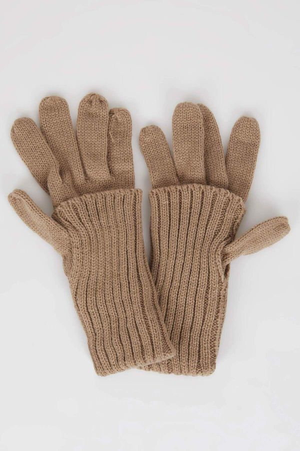 DEFACTO DEFACTO Women's Knitted Gloves C6843ax24wn