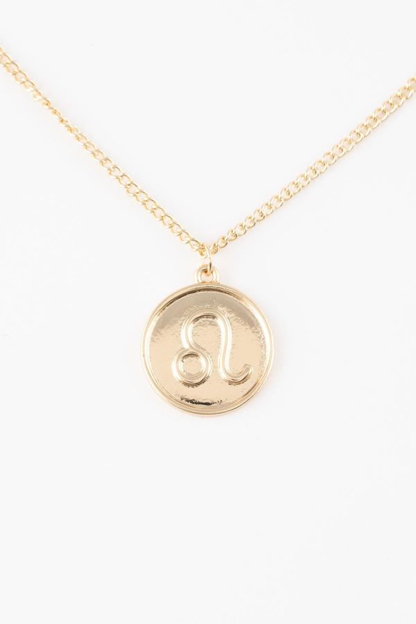 DEFACTO DEFACTO Women's Leo Gold Necklace