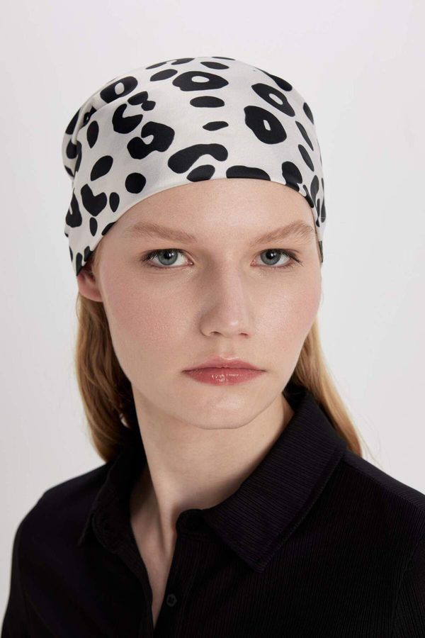 DEFACTO DEFACTO Women's Leopard Patterned Neckerchief