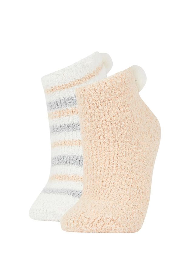 DEFACTO DEFACTO Women's Pompom 2-Pack Home Socks