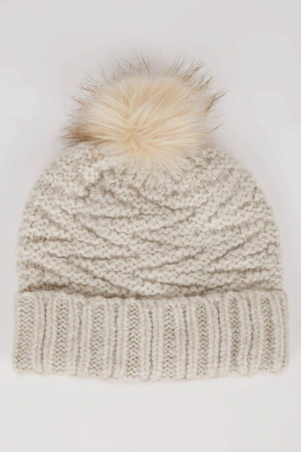 DEFACTO DEFACTO Women's Pompom Beret