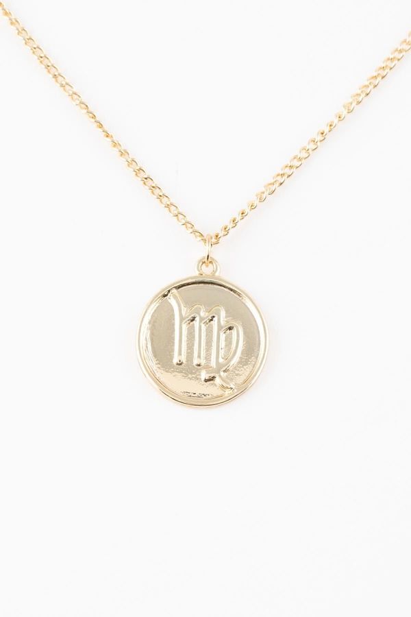 DEFACTO DEFACTO Women's Virgo Gold Necklace