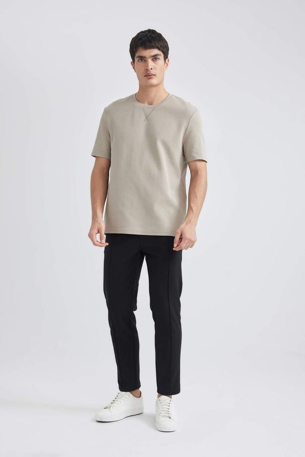 DEFACTO DEFACTO Wool Look Crop Trousers