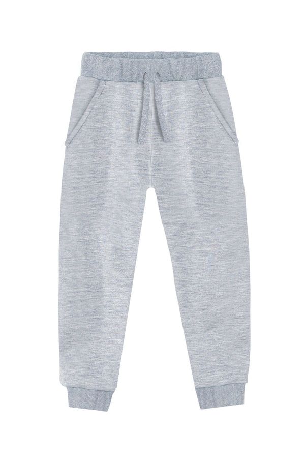 Denokids Denokids Basic Unisex Gray Melange Sweatpants