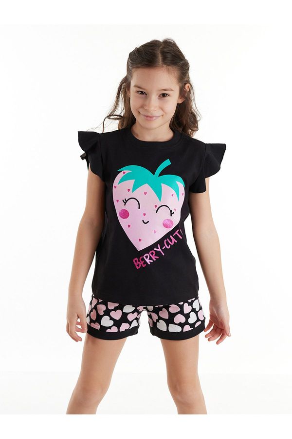 Denokids Denokids Berry Cute Girls T-shirt Shorts Set