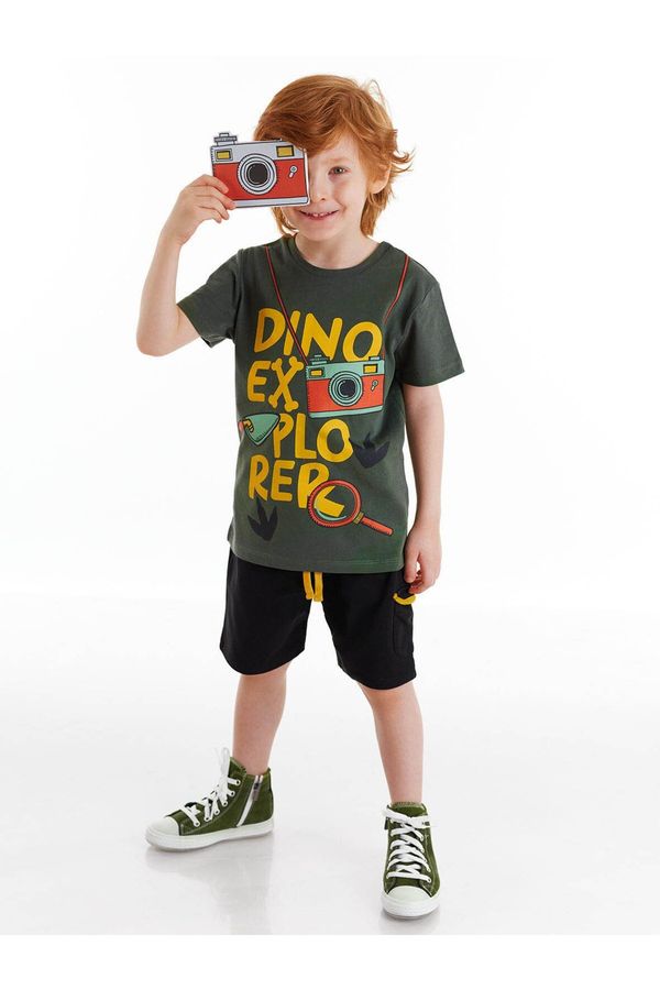 Denokids Denokids Dino Explorer Boys T-shirt Shorts Set