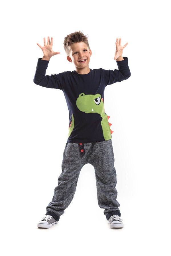 Denokids Denokids Dino Moe Boy's T-shirt Trousers Set