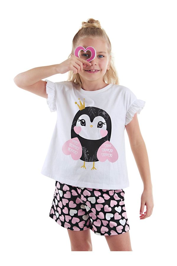 Denokids Denokids Sweet Owl Girls Kids T-shirt Shorts Set
