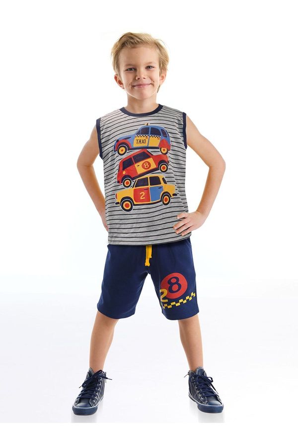 Denokids Denokids Taxi Boy T-shirt Shorts Set