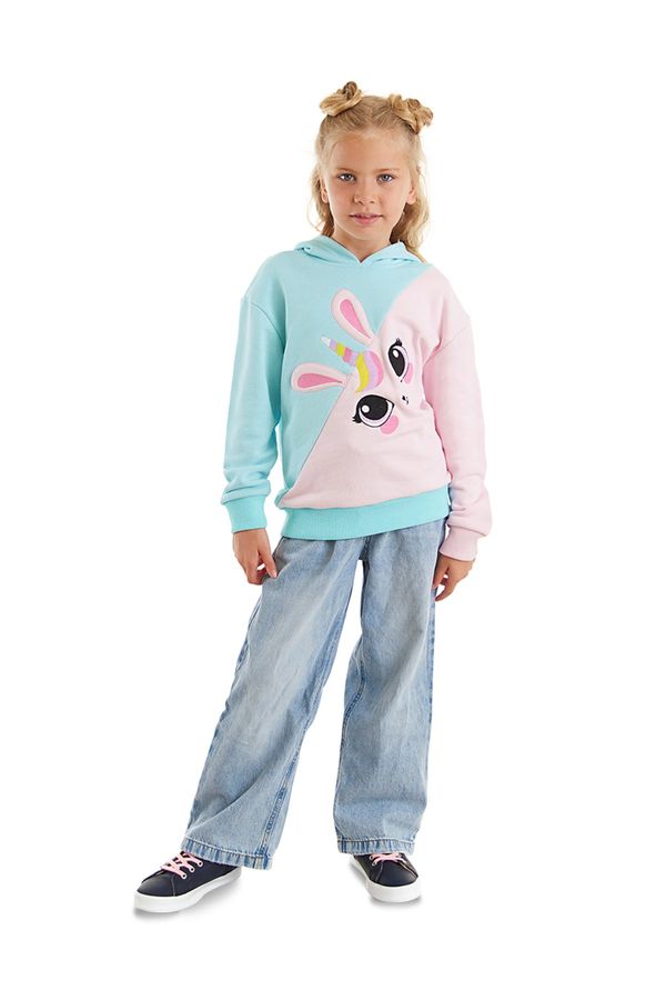 Denokids Denokids Unicorn Bunny Girls Sweatshirt