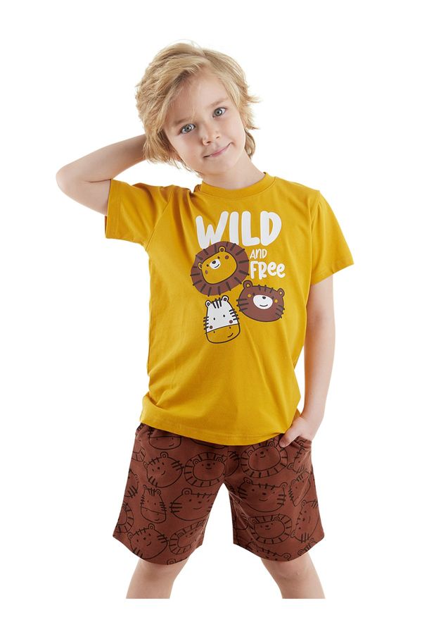 Denokids Denokids Wild Boys T-shirt Shorts Set