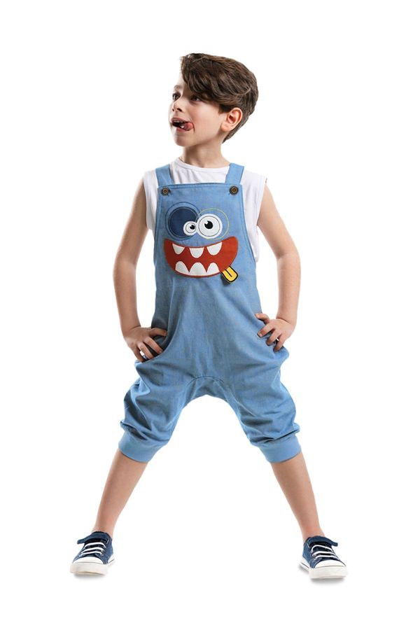 Denokids Denokids yes Boy's Gabardine Jumpsuit