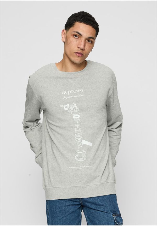 Mister Tee Depresso Crewneck Grey