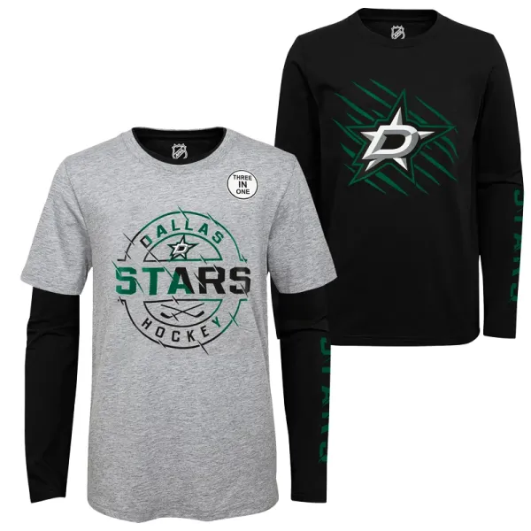 Outerstuff Dětská trička Outerstuff Two-Way Forward 3 in 1 NHL Dallas Stars, BXL 18/20