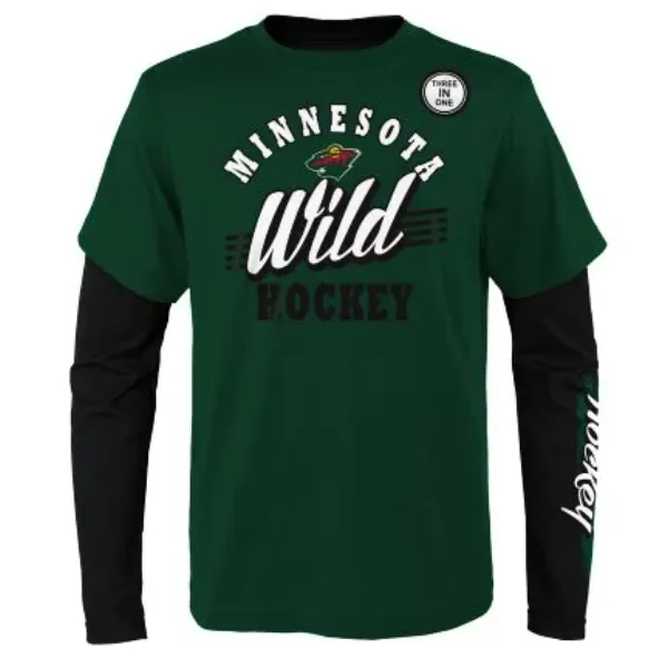 Outerstuff Dětské tričko Outerstuff  TWO MAN ADVANTAGE 3 IN 1 COMBO MINNESOTA WILD