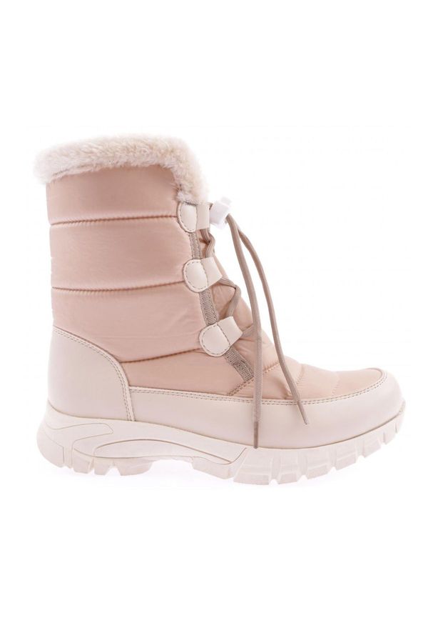 DGN DGN 1058 Women's Shearling Accessories Lace-Up Boots