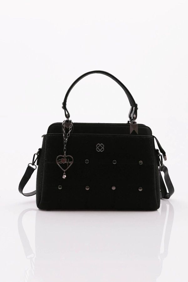 DGN DGN 3154 Women's Shoulder and Hand Bag Black Mosaic