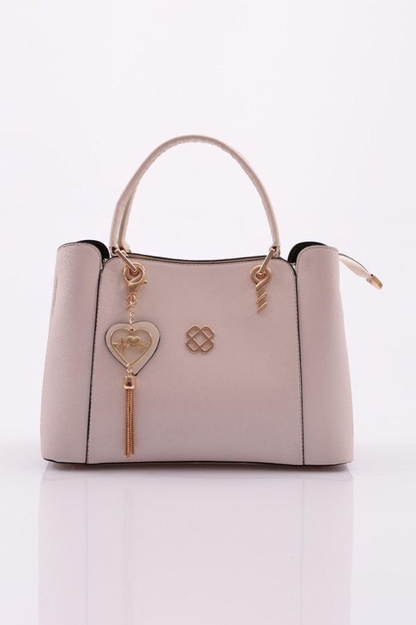 DGN DGN 3267 Women's Shoulder and Hand Bag Beige Mosaic