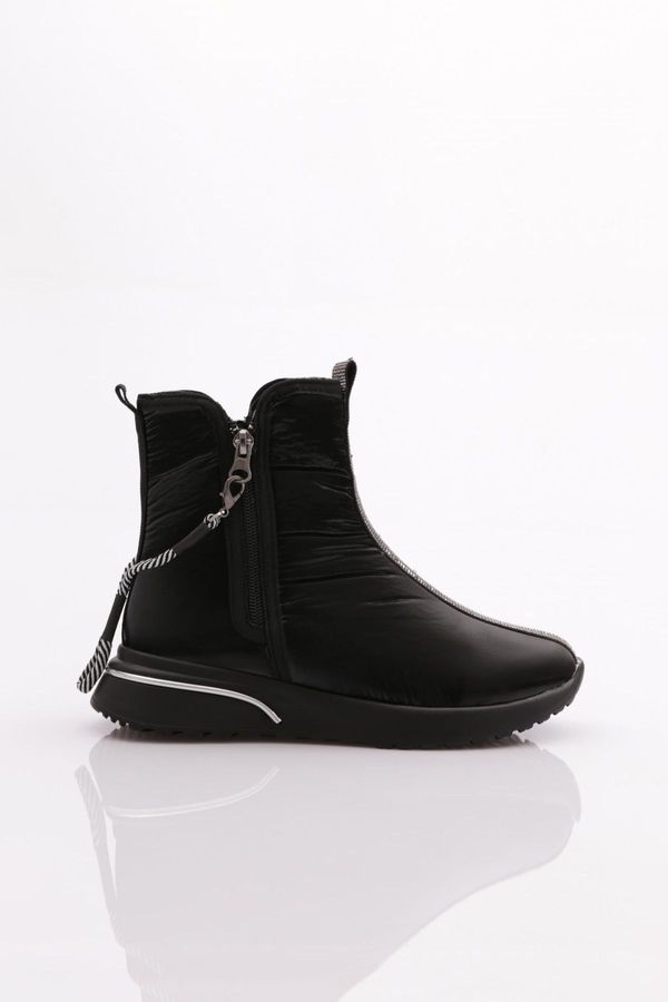 DGN DGN 600 Women's Zipper Stone Striped Boots