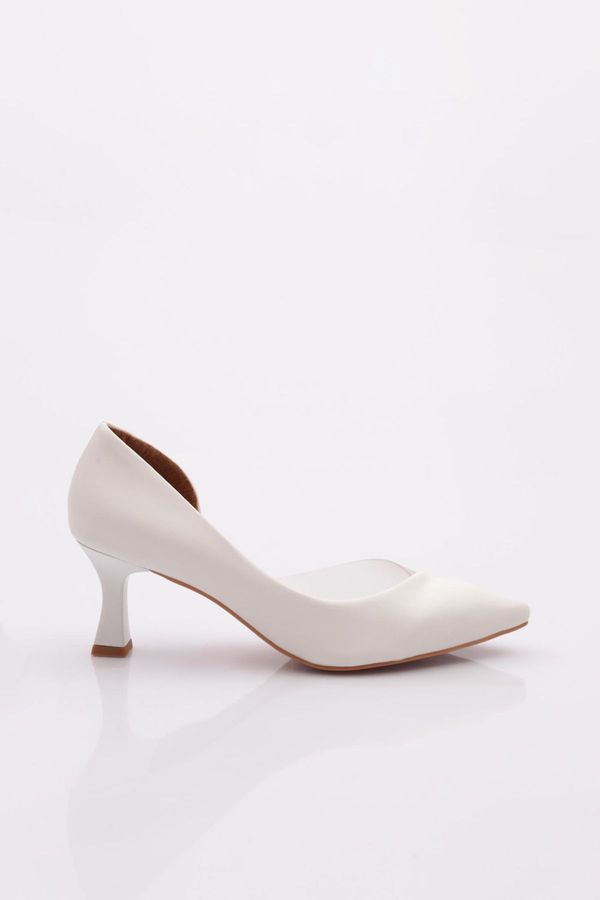 DGN DGN Women's 353-22yrs. See-through Pointed Toe, Low-Cut Toes, Heels.