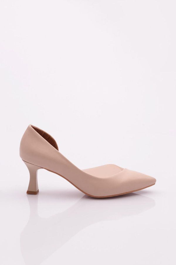 DGN DGN Women's 353-22yrs. See-through Pointed Toe, Low-Cut Toes, Heels.