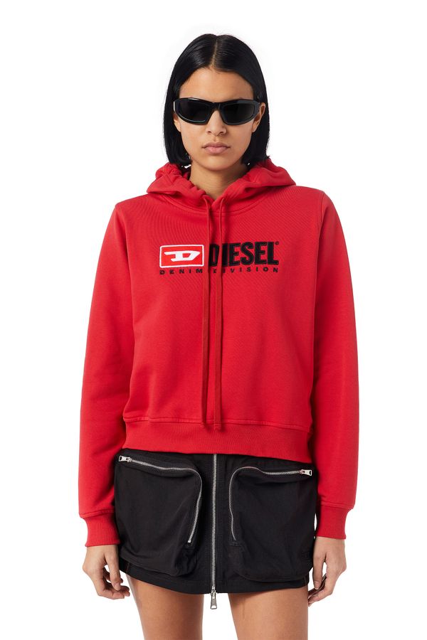 Diesel Diesel Sweatshirt - F-REGGY-HOOD-DIV SWEAT-SH red