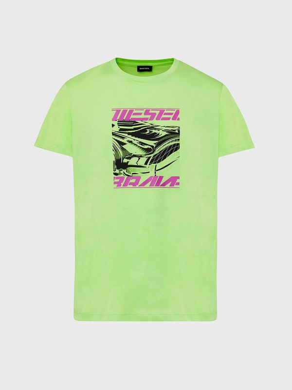 Diesel Diesel T-shirt - TDIEGOSK33 TSHIRT neon green