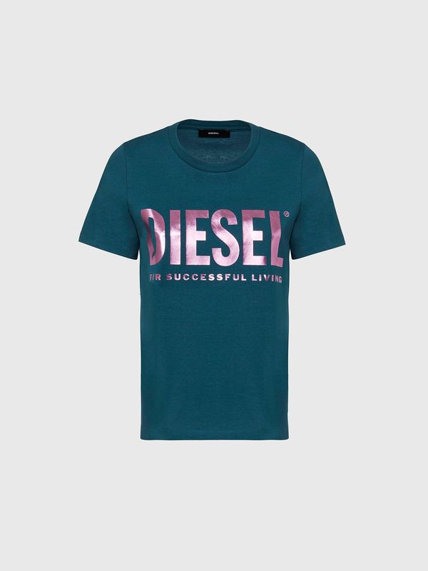 Diesel Diesel T-shirt - TSILYWX TSHIRT blue-green