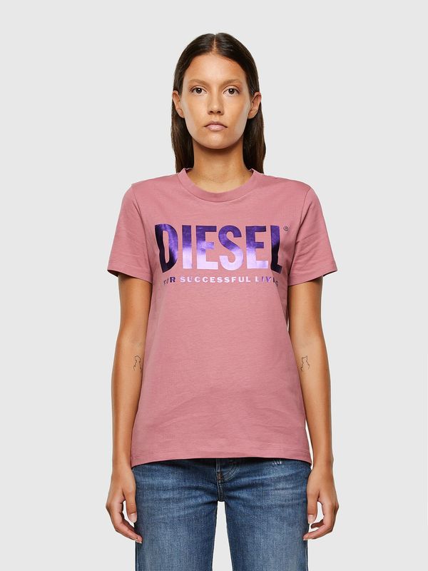Diesel Diesel T-shirt - TSILYWX TSHIRT old pink