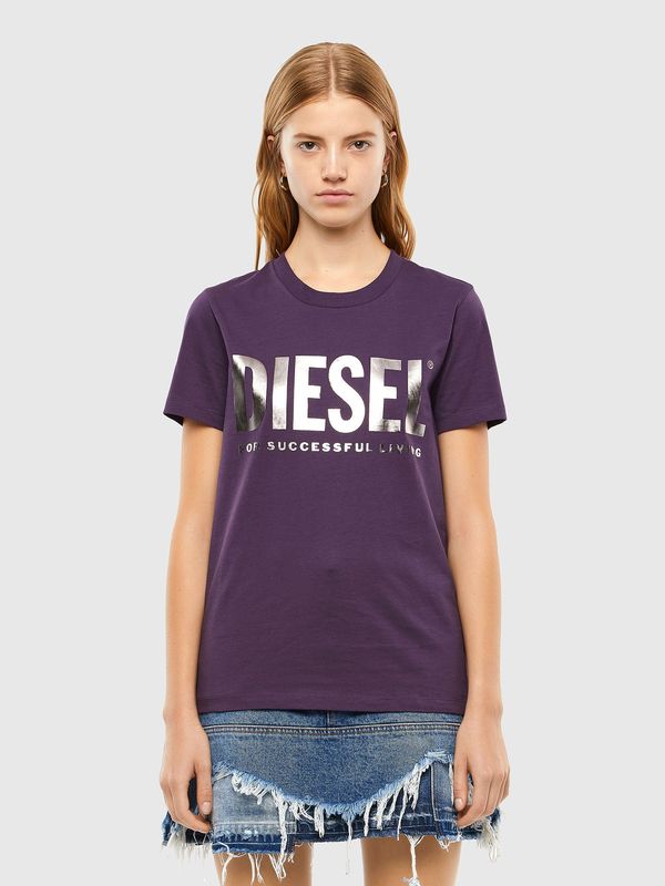 Diesel Diesel T-shirt - TSILYWX TSHIRT purple