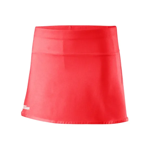 Wilson Dívčí sukně Wilson  Team II 11 Skirt Coral M