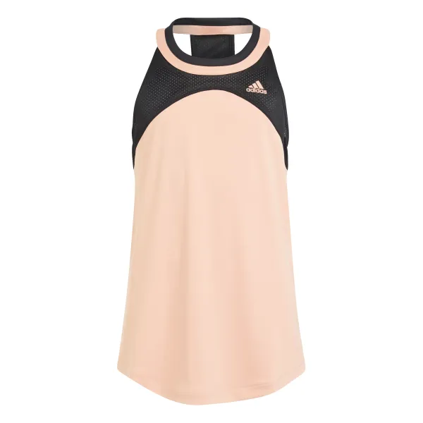 Adidas Dívčí tílko adidas  Club Tennis Tank Top Ambient Blush 140 cm