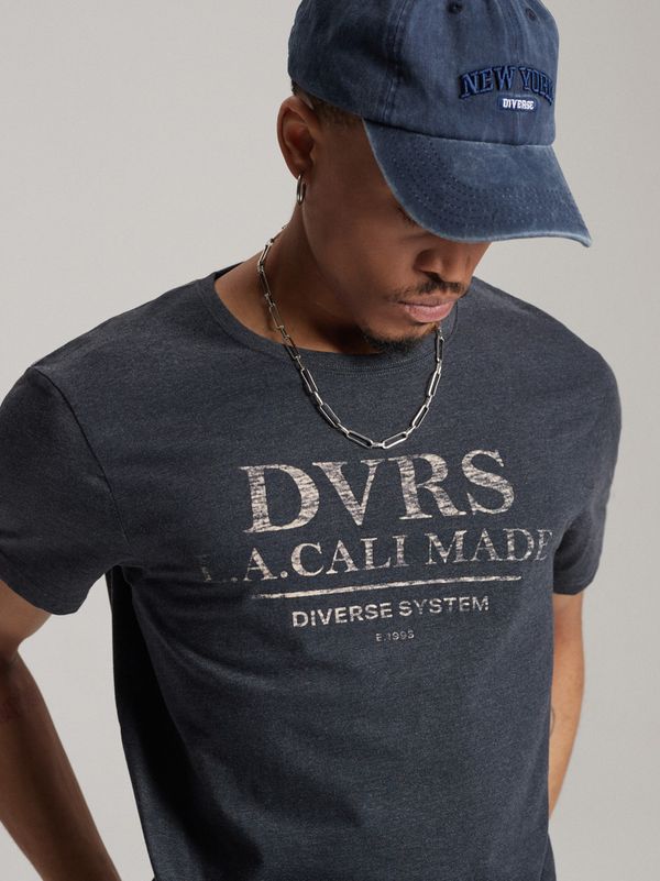 Diverse Diverse Men's printed T-shirt CALI SOL 02
