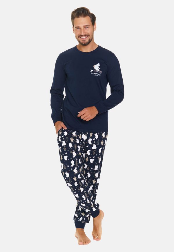 Doctor Nap Doctor Nap Man's Pyjamas PMB.5263 Navy Blue