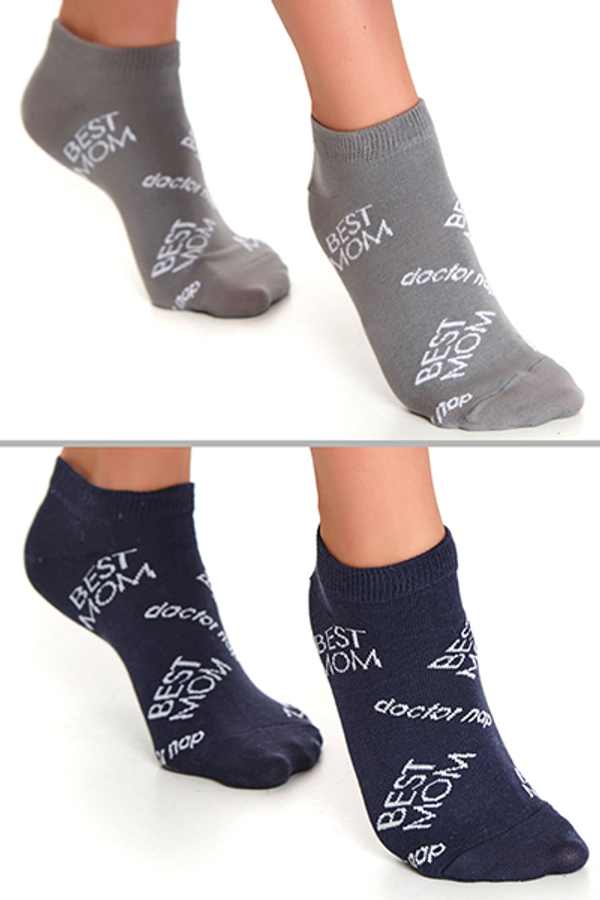 Doctor Nap Doctor Nap Woman's 2Pack Socks Soc.2202.