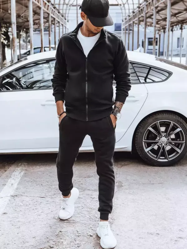 DStreet Dres męski ocieplany czarny Dstreet