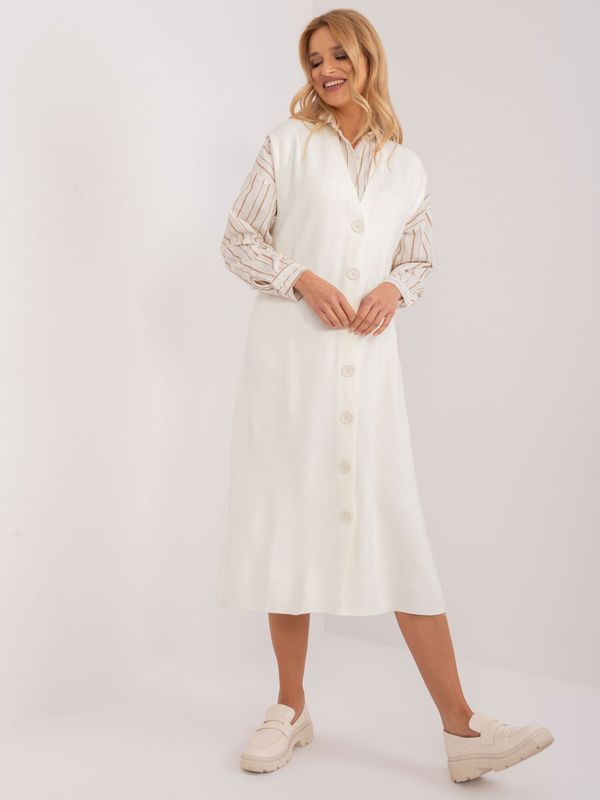 BADU Dress-BA-SK-6109.07-ecru