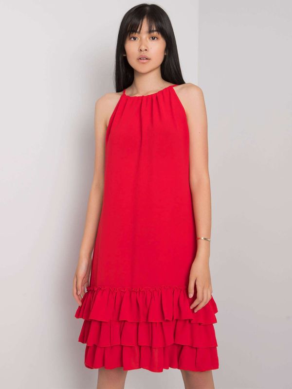 RUE PARIS Dress-CHA-SK-0932.91P-red